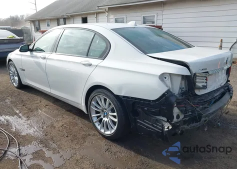 2015 BMW 750Li xDrive из США, поврежденный, VIN WBAYF8C59FD655487